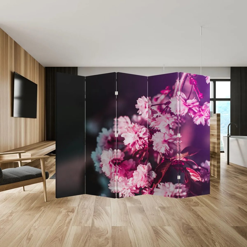 Paravan - Florile copacilor (210x170 cm)
