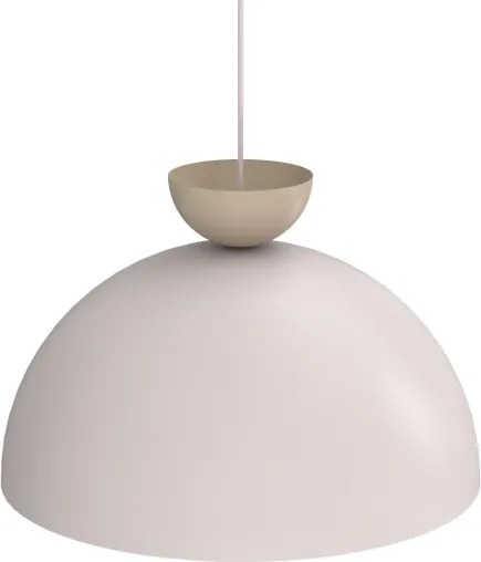 Lustră suspendată pe cablu NEVIS, 1x E27/15W/230V, Ø 50 cm, crem