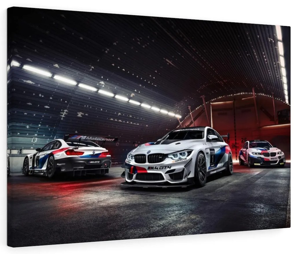 Tablou Canvas Racing BMW 120x80 cm