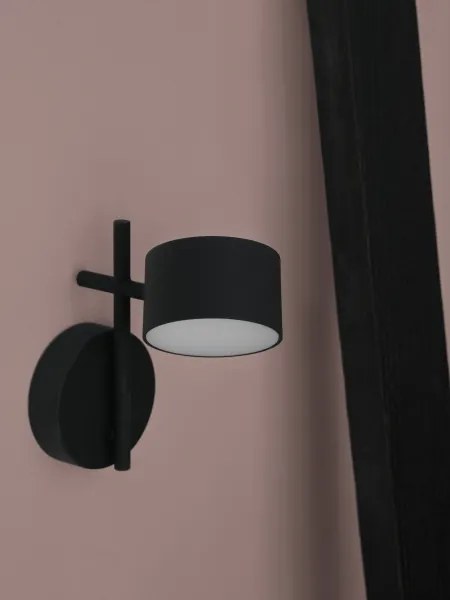 Osram - Aplică de perete LED reglabilă DECOR KYOTO LED/12W/230V neagră