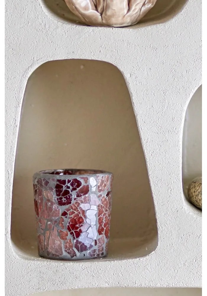 Sfeșnic din sticlă pentru lumânări tip pastilă Evalyn – Bloomingville