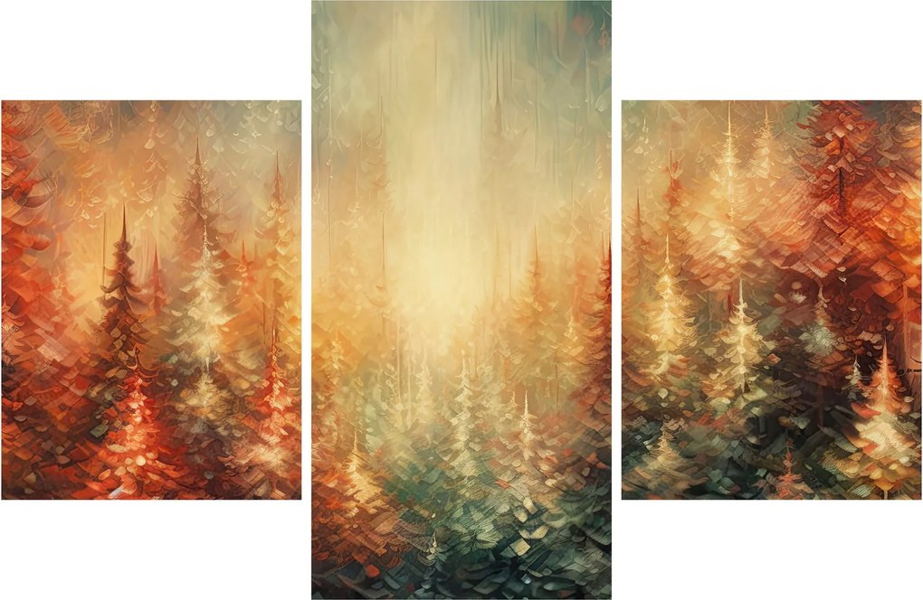 Tablou - Pictura de păduri (90x60 cm)