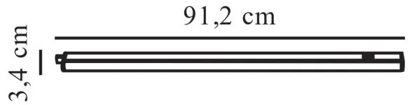 Nordlux - Corp de iluminat LED pentru montaj sub dulap LATONA LED/11W/230V 3000/4000K