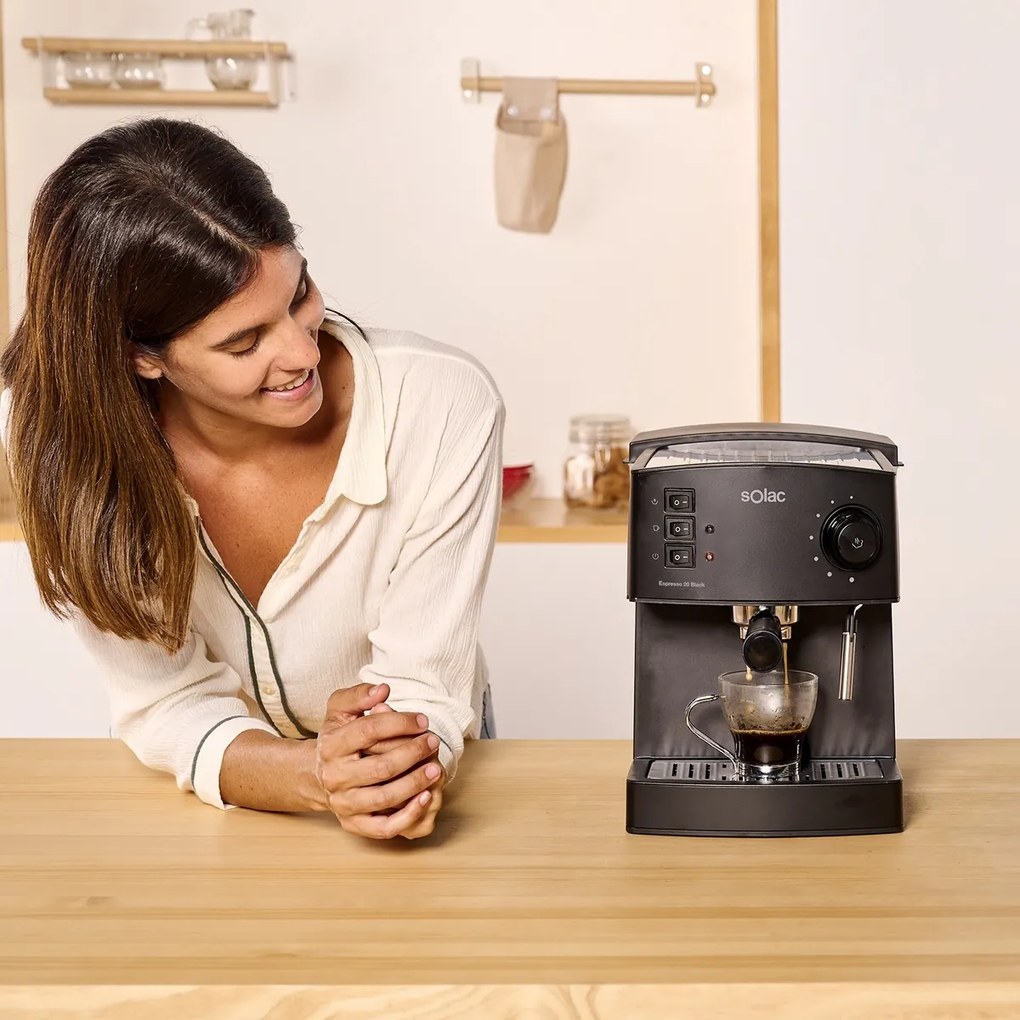 Solac CE4482 espresso 20 Negru