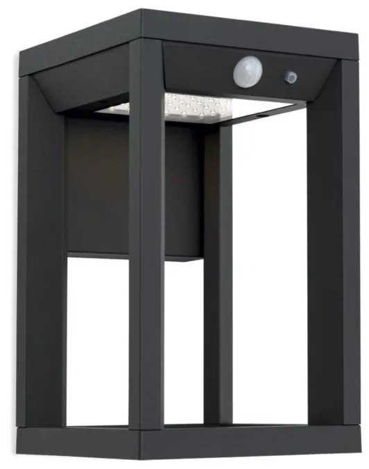 Aplica LED solara de exterior cu senzor de miscare IP65 VOLTA