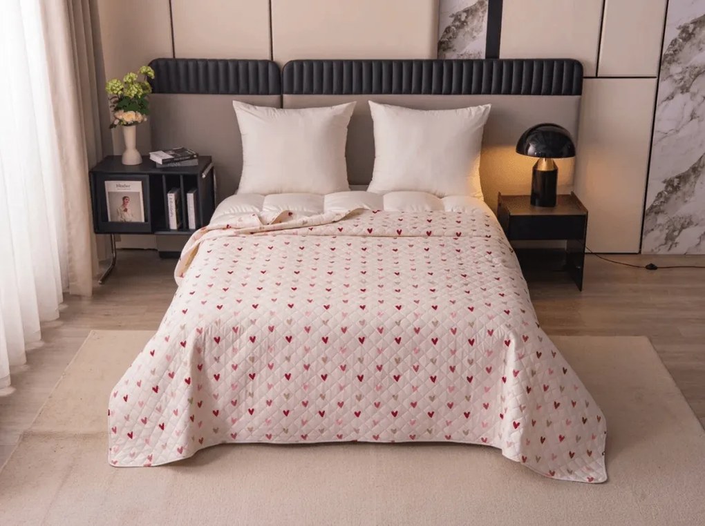 Cuvertura de pat SOFHEARTS, crem Dimensiune: 170 x 210 cm