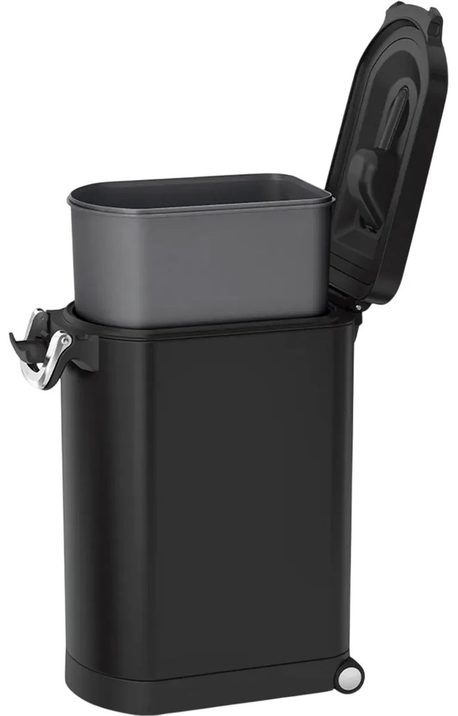 Simplehuman Container pentru hrană uscată cu siguranță 30 l, negru mat, 30 l