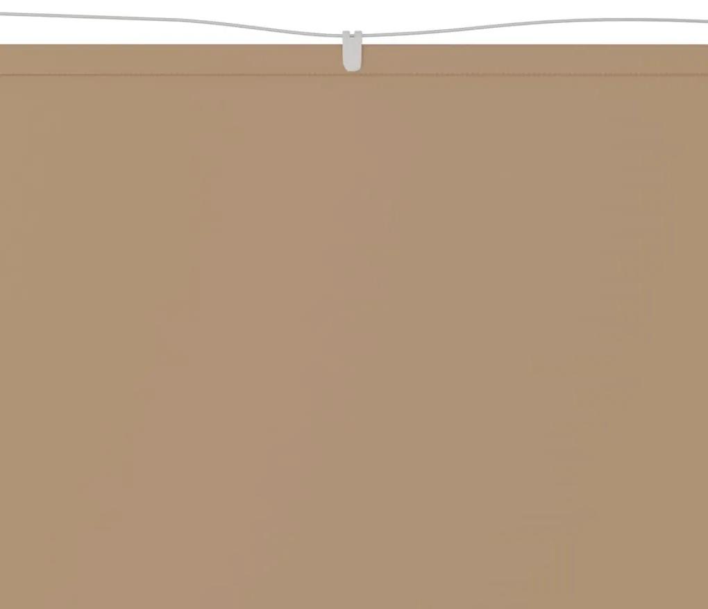 Copertina verticala, gri taupe, 60x1000 cm, tesatura oxford Gri taupe, 60 x 1000 cm
