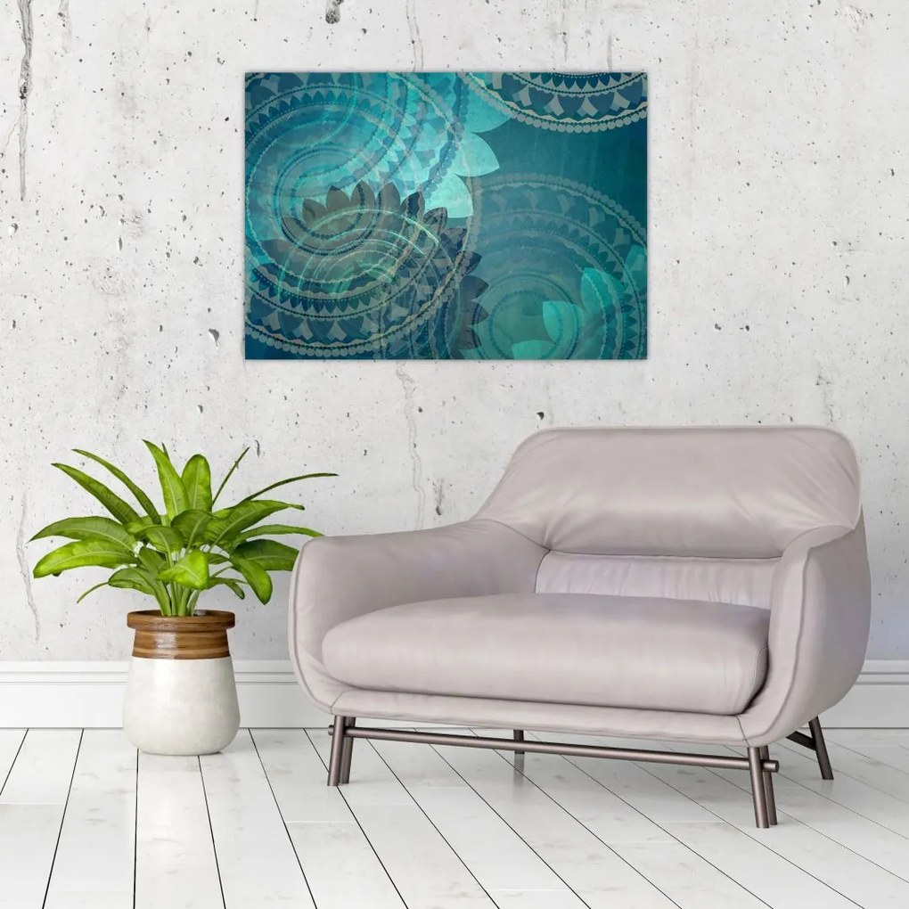 Tablou pe sticlă - Fantezie (70x50 cm)