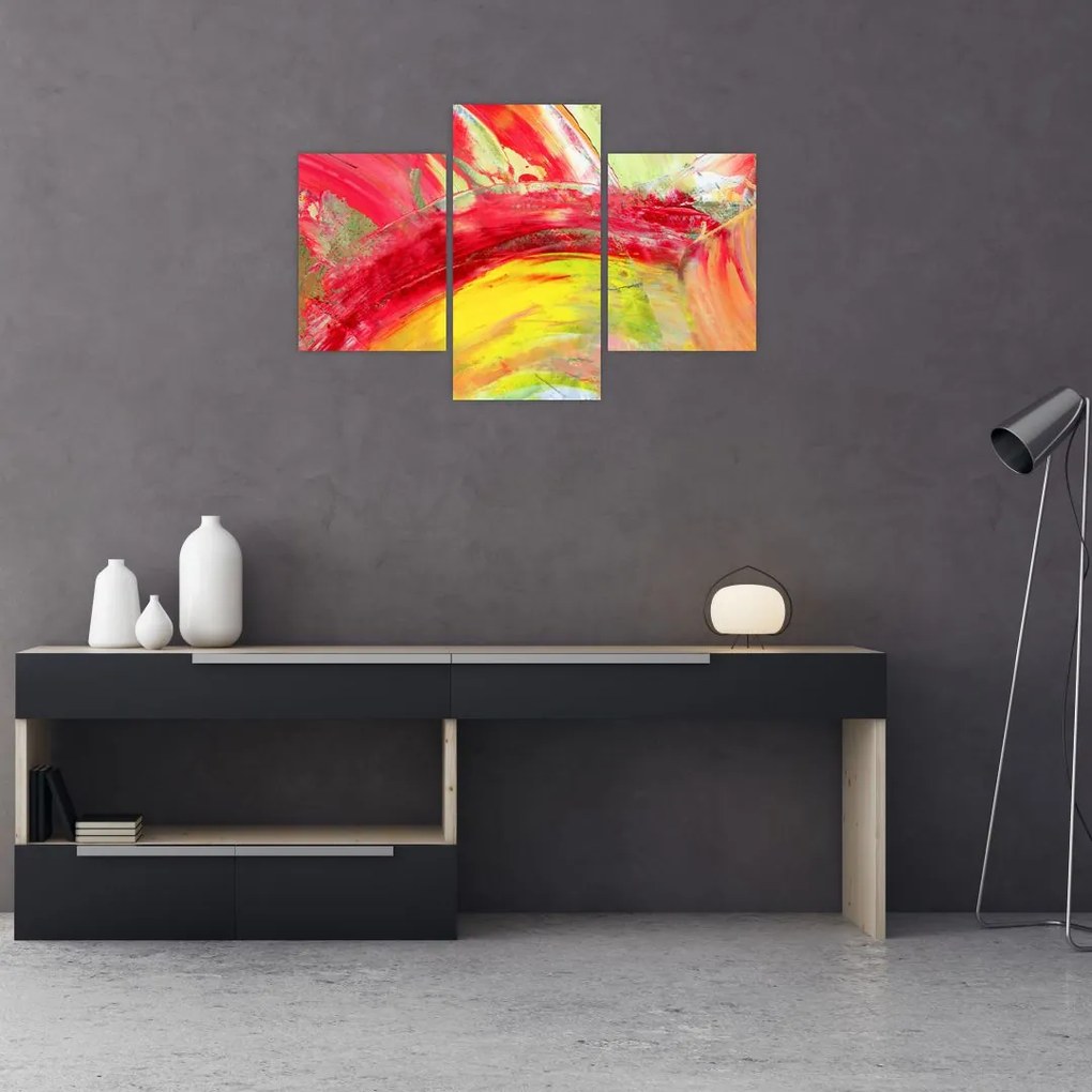 Tablou cu abstracție - pictura (90x60 cm)