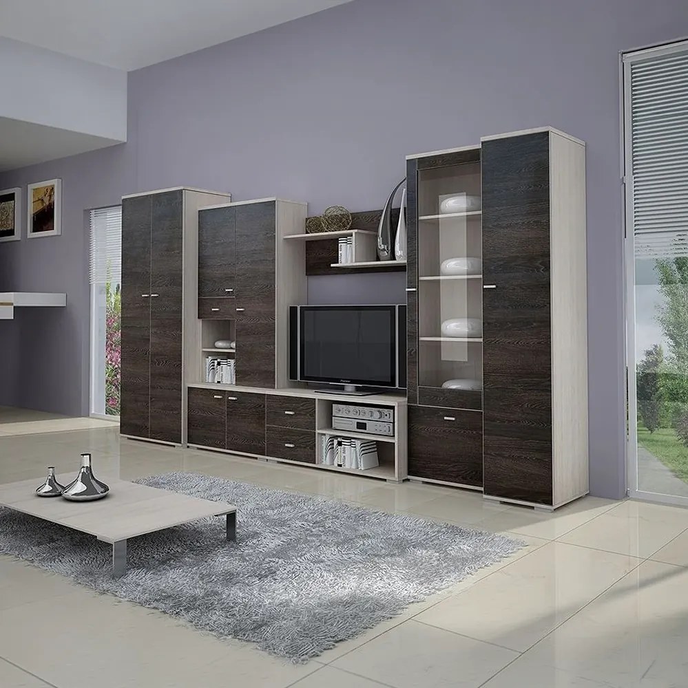 Mobilier living, frasin/stejar american, ARS
