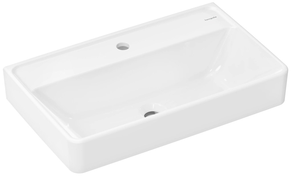 Hansgrohe Xanuia Q lavoar 65x39 cm dreptunghiular clasică alb 61130450