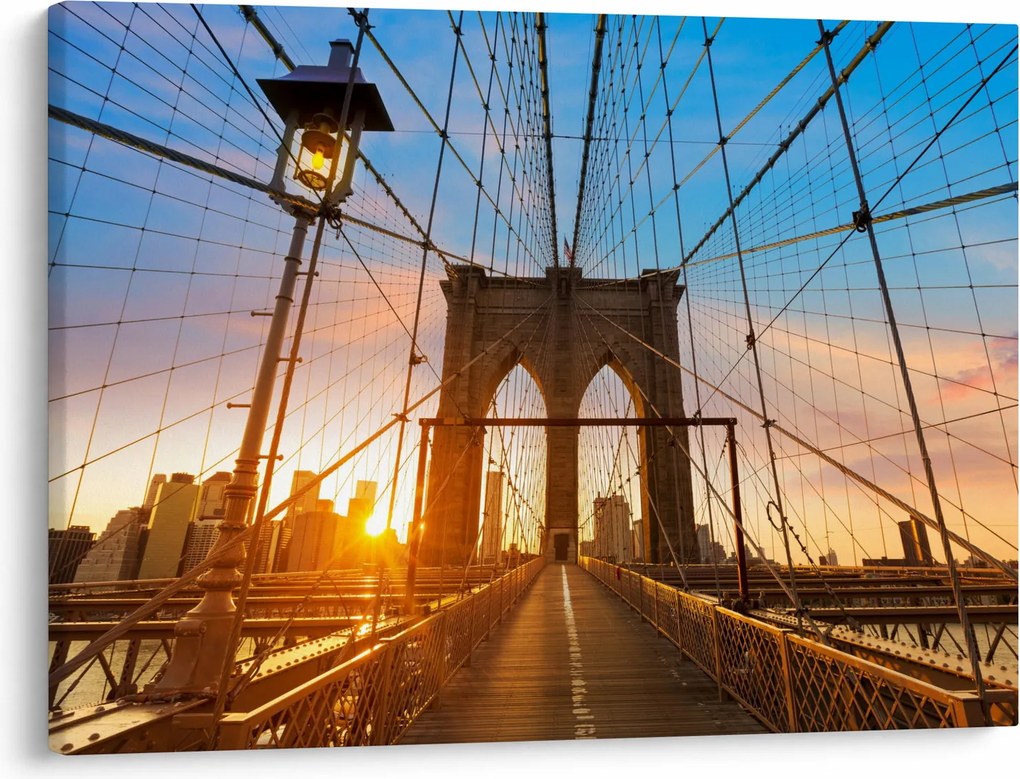 Tablou - Podul Brooklyn, Manhattan, New York (70x50 cm)