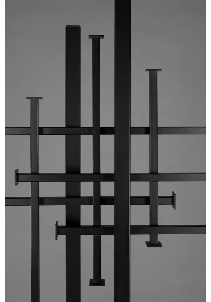 Cuier negru din oțel 71x185 cm Rumex – Dutchbone