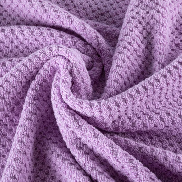 Set de 2 prosoape de baie din frotir MODENA liliac 70 x 140 cm