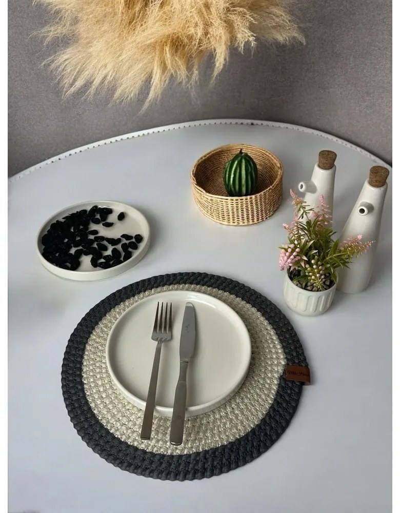 Suport pentru farfurii din iută ø 33 cm Wicker – Mila Home Luxury