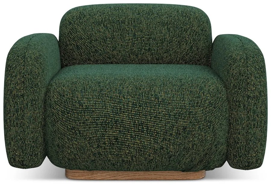 Fotoliu modular verde închis Ailani – Makamii