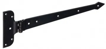 Balamale decorative pentru porti model ZAB (Dimensiuni: 350x60x130x2.5 mm)