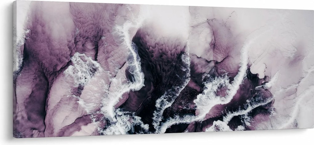 Tablou - Marmură violet N⁰2 (120x50 cm)