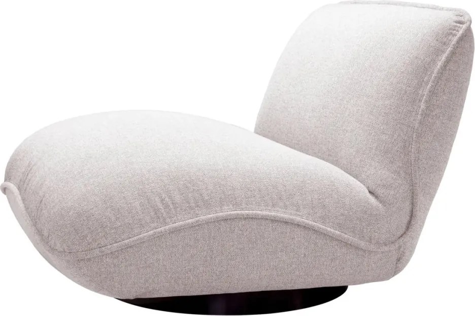 Fotoliu pivotant design elegant LUX Relax Outdoor, Mauritius grey