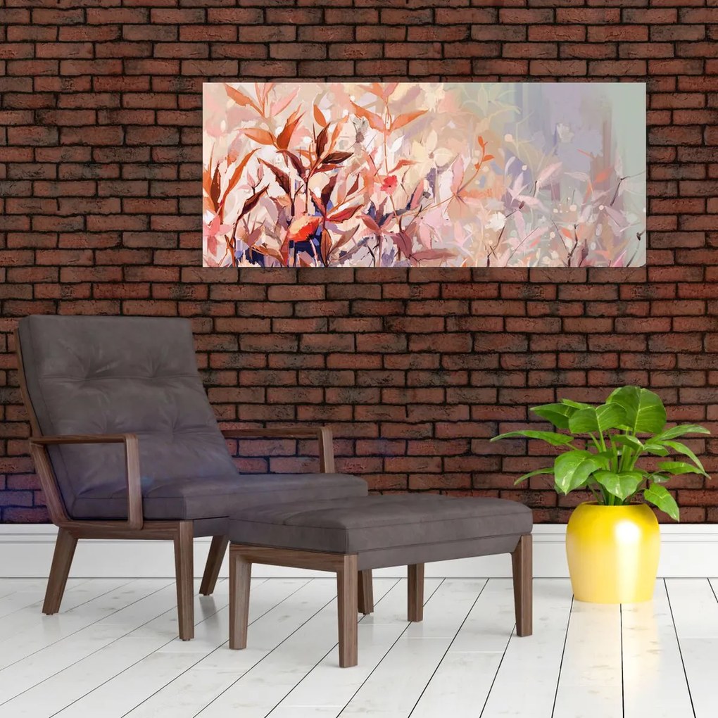 Tablou - Pictura pastel toamnă (120x50 cm)