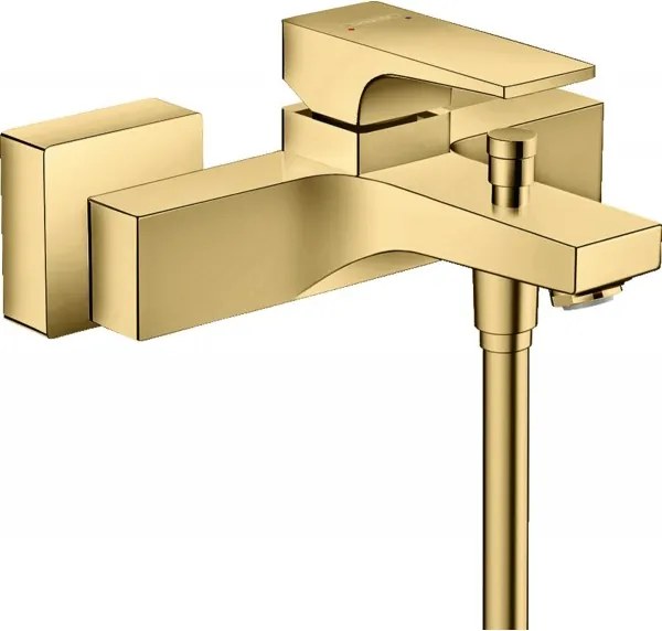Baterie cada, Hansgrohe Metropol, 18cm, gold optic lustruit, 32540990