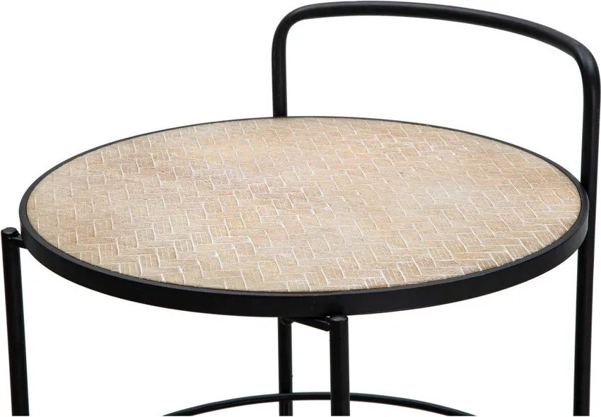 Măsuță de servire cu roți din metal 41,5x40 cm Arex – Mauro Ferretti