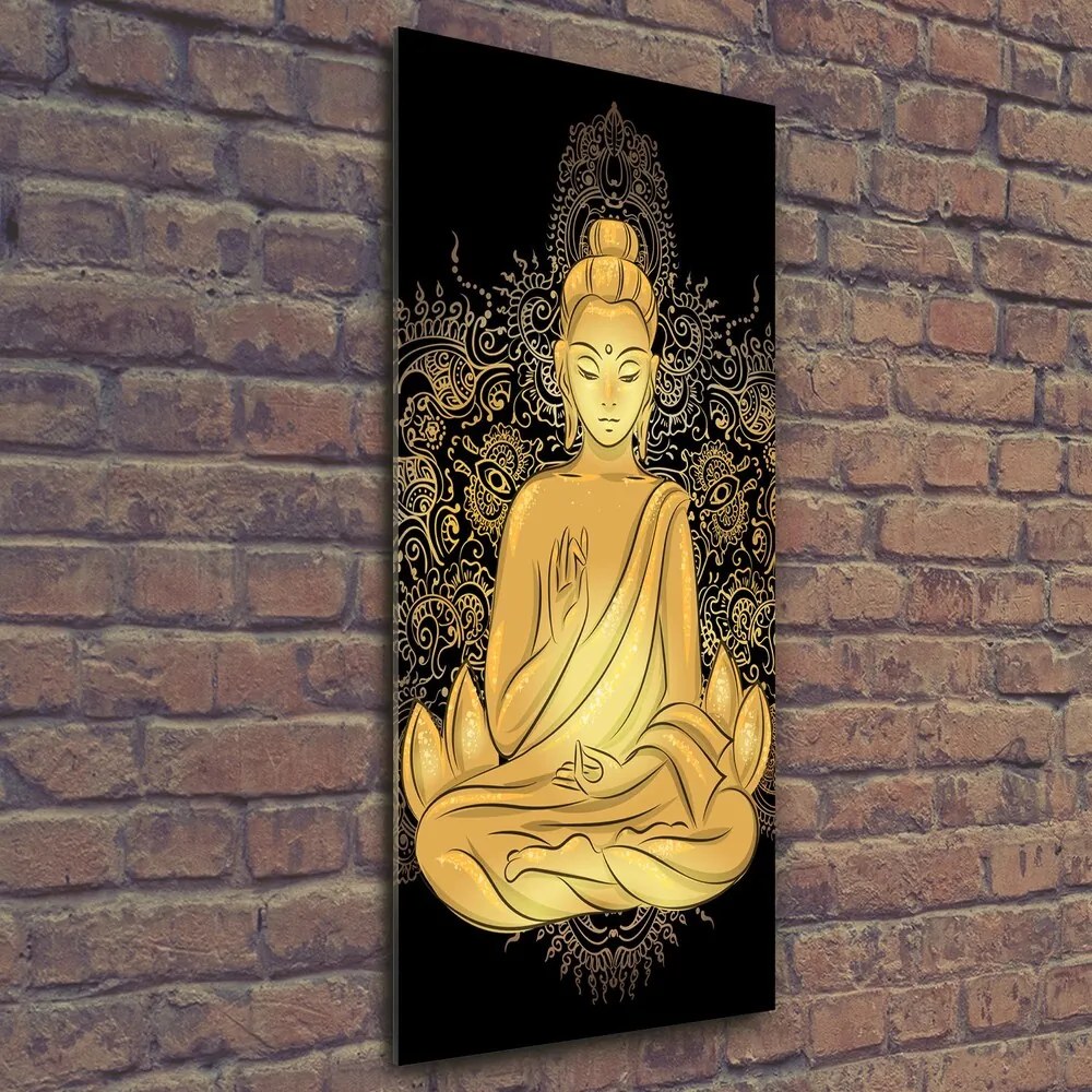 Imagine de sticlă Buddha Mandala