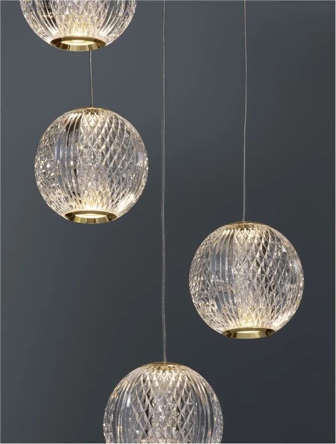 Lustra LED suspendata moderna design elegant BRILLANTE 5L