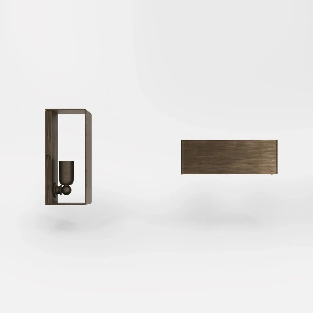 Aplica de perete din alama design modern minimalist Armonia