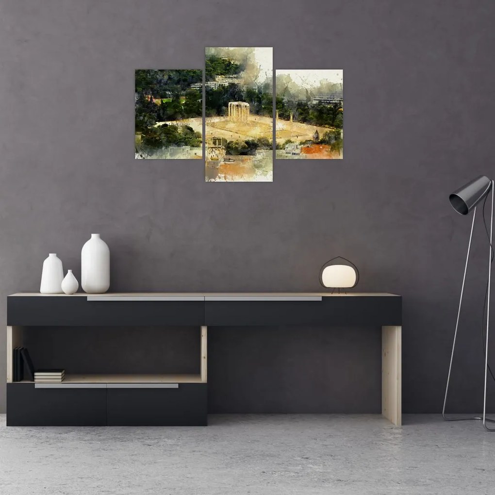 Tablou - Templul lui Zeus, Atena, Grecia (90x60 cm)