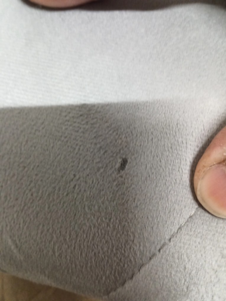 OFERTA Scaun de birou gri deschis AVOLA VELVET II. calitate superioara