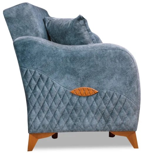 Canapea Extensibila Smart, Grey Si Silver, 220 X 85 X 93 Cm