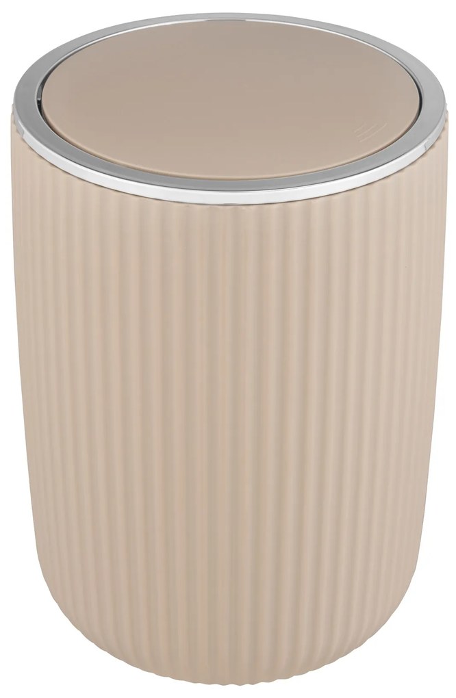 Cos gunoi de baie AGROPOLI cu capac rotativ, 5.5 L, WENKO