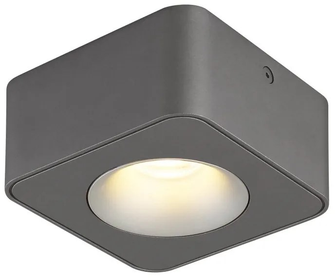 Spot LED aplicat aluminiu gri HANGARAU 1