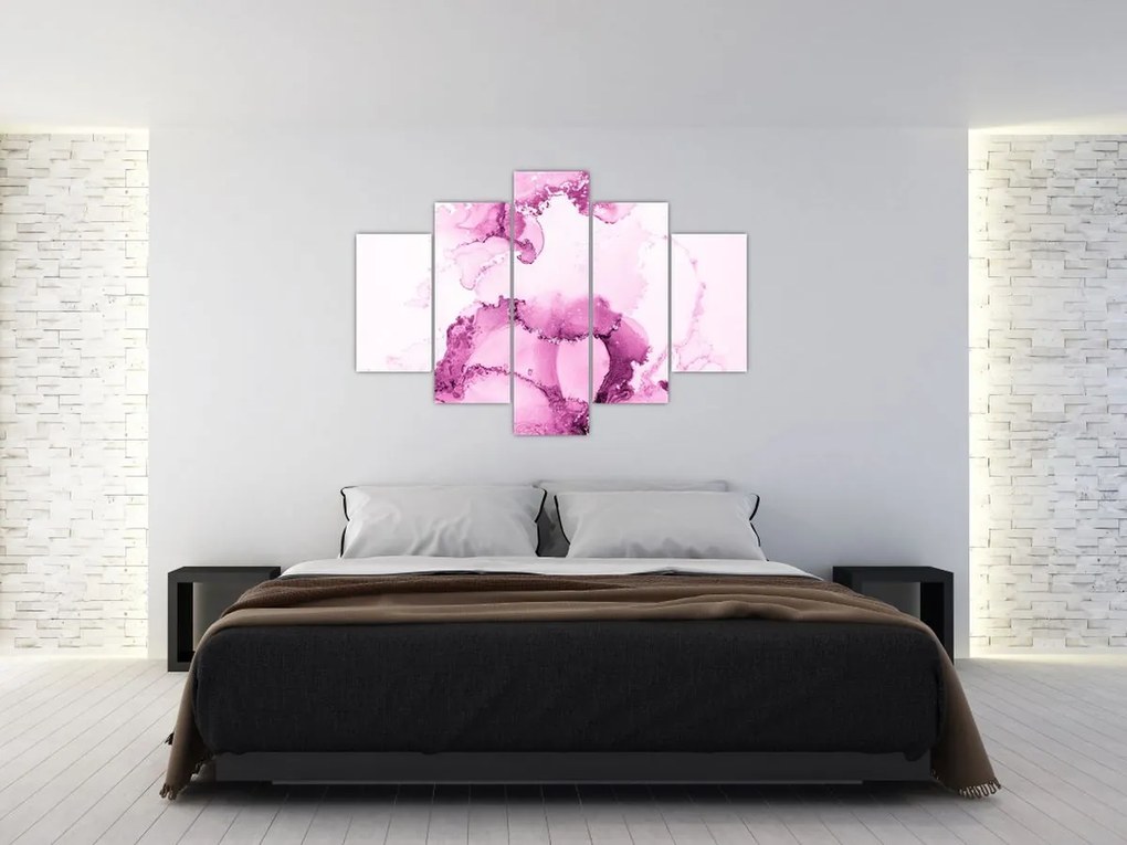 Tablou - Decor roz (150x105 cm)