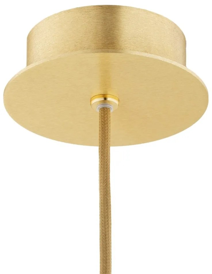 Lustra/Pendul design modern ALMIROS 30cm alama