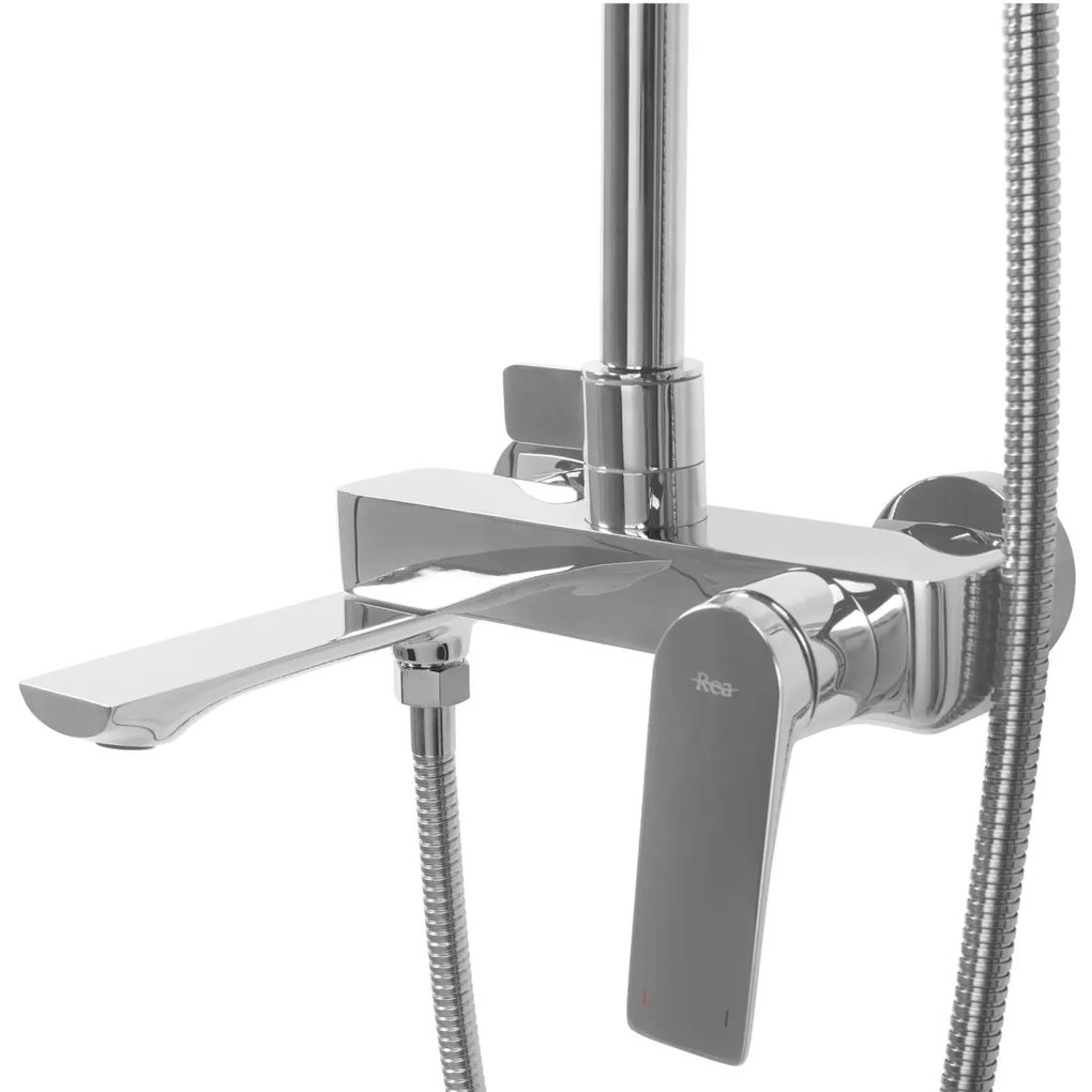 Rea Avalon set cada si dus perete da crom REA-P8699