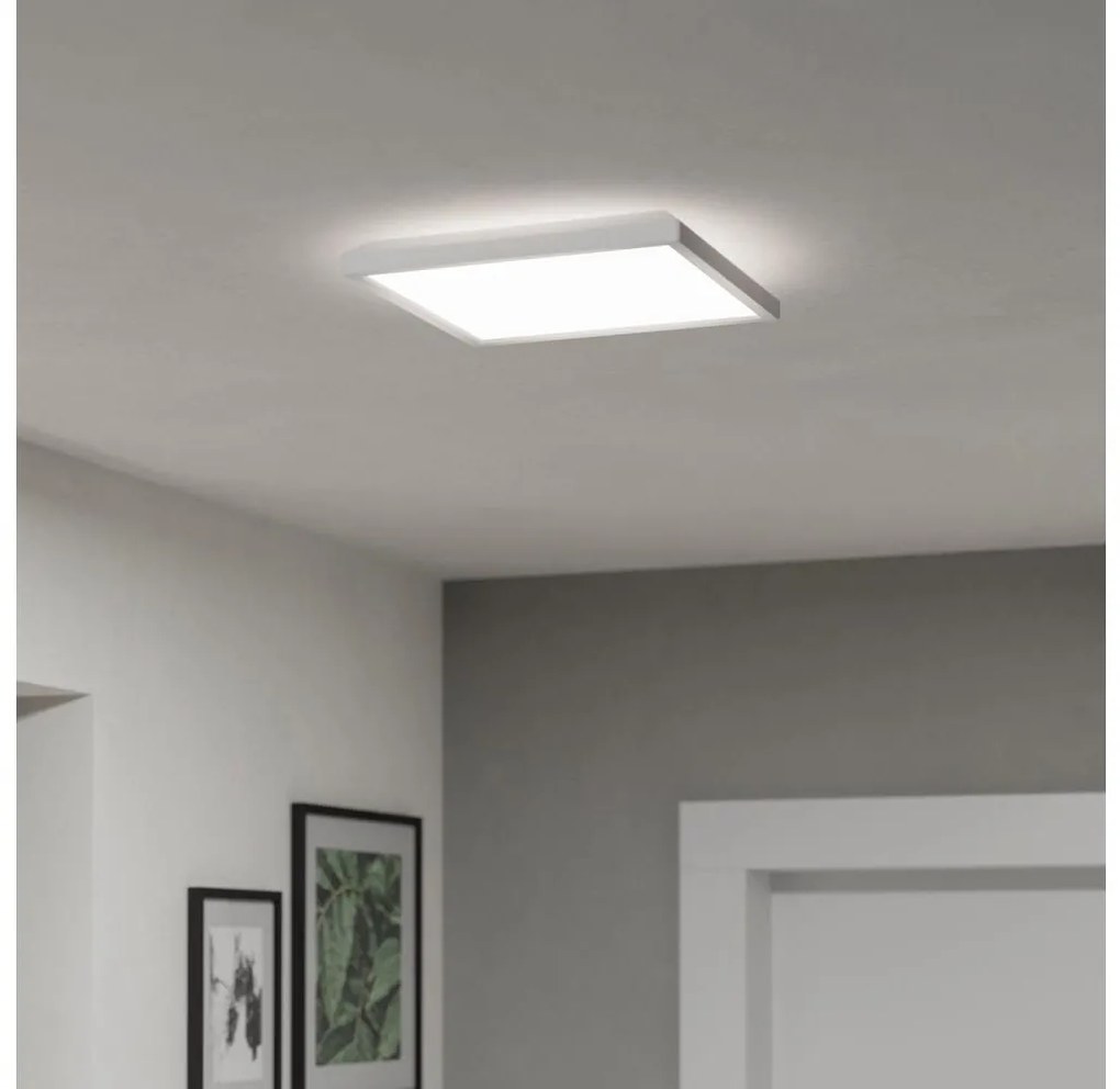 Eglo 901449 - Plafonieră LED baie ROVITO 13,4W/230V 29x29cm IP44 albă