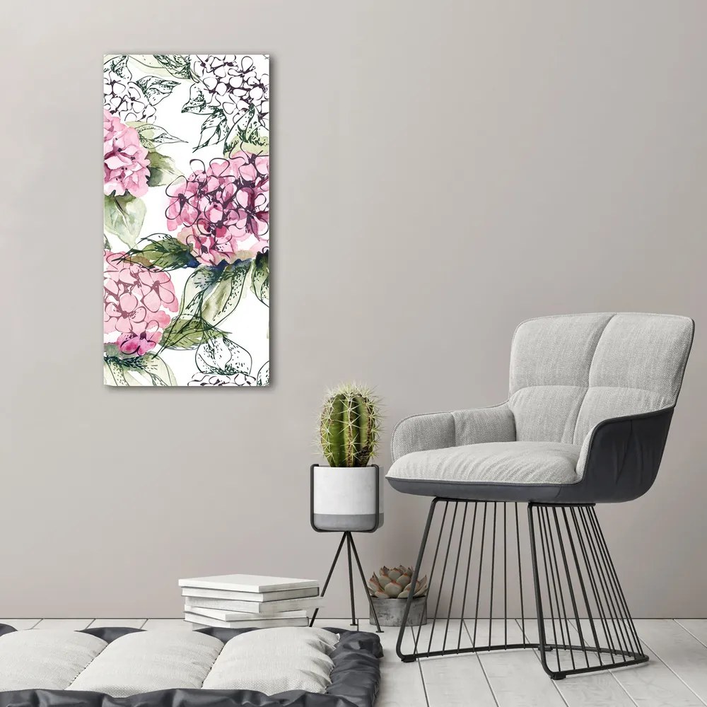 Imprimare tablou canvas Hortensie