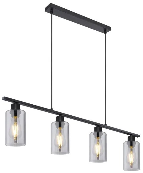 Lustră pe cablu HADERA 4xE27/60W/230V Globo 15465-4H