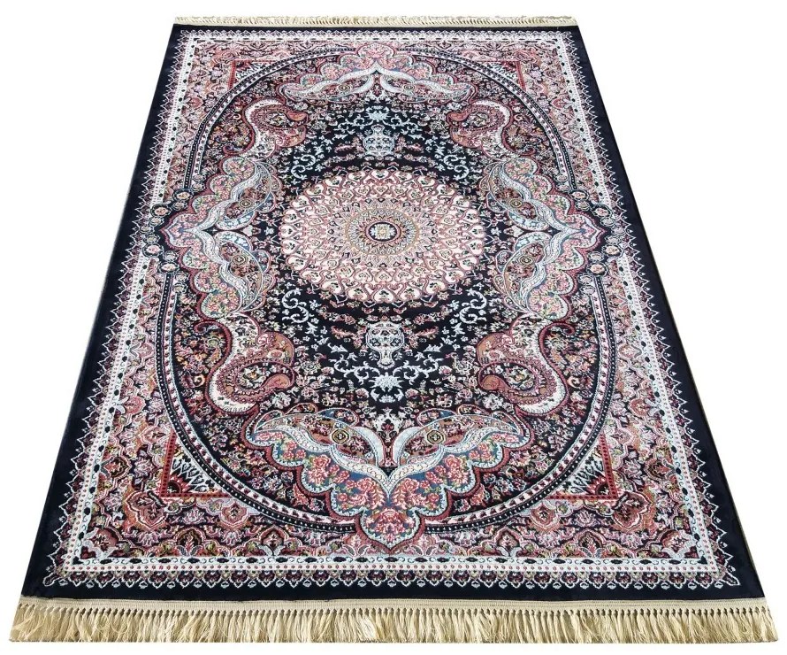 Covor vintage cu model roșu perfect Lăţime: 150 cm | Lungime: 230 cm