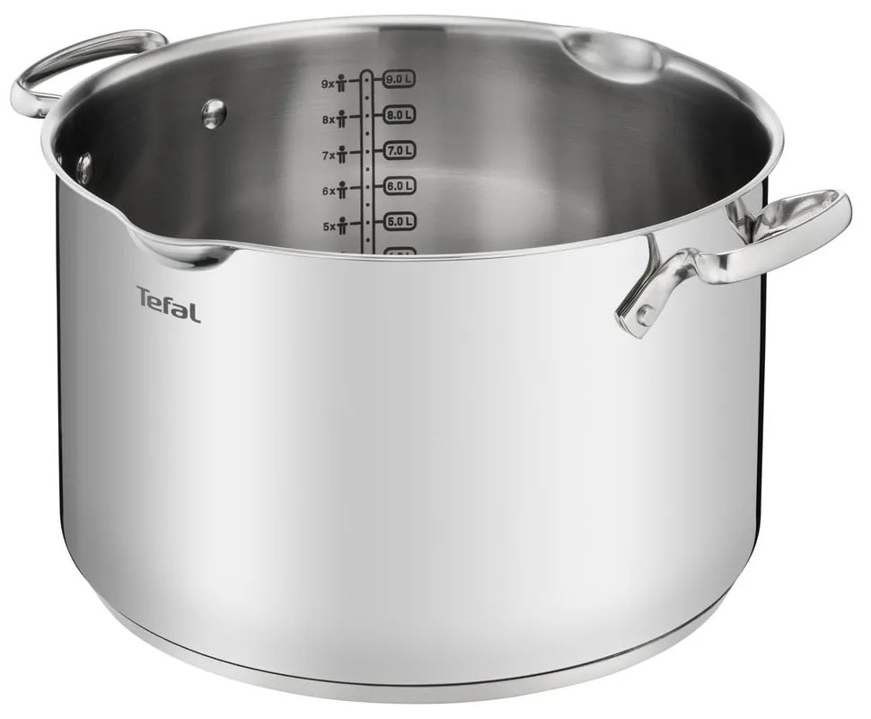 Oală din inox 10 l adecvată pentru plita cu inducție Duetto+ – Tefal