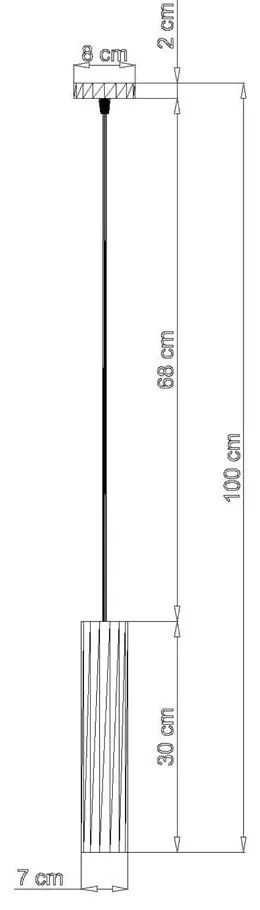 Lustră din beton Sollux Fadre