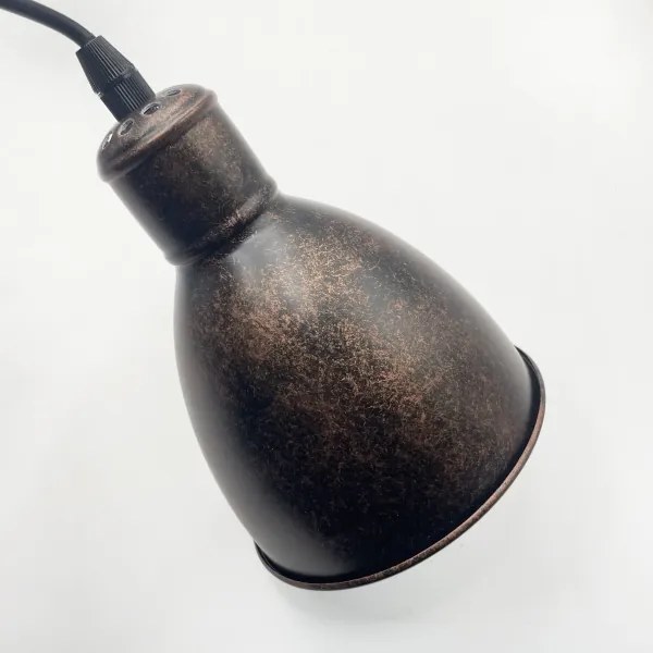 Brilagi - Lustra LED suspendată pe cablu RIDDY 4xE27/60W/230V cupru cu patină