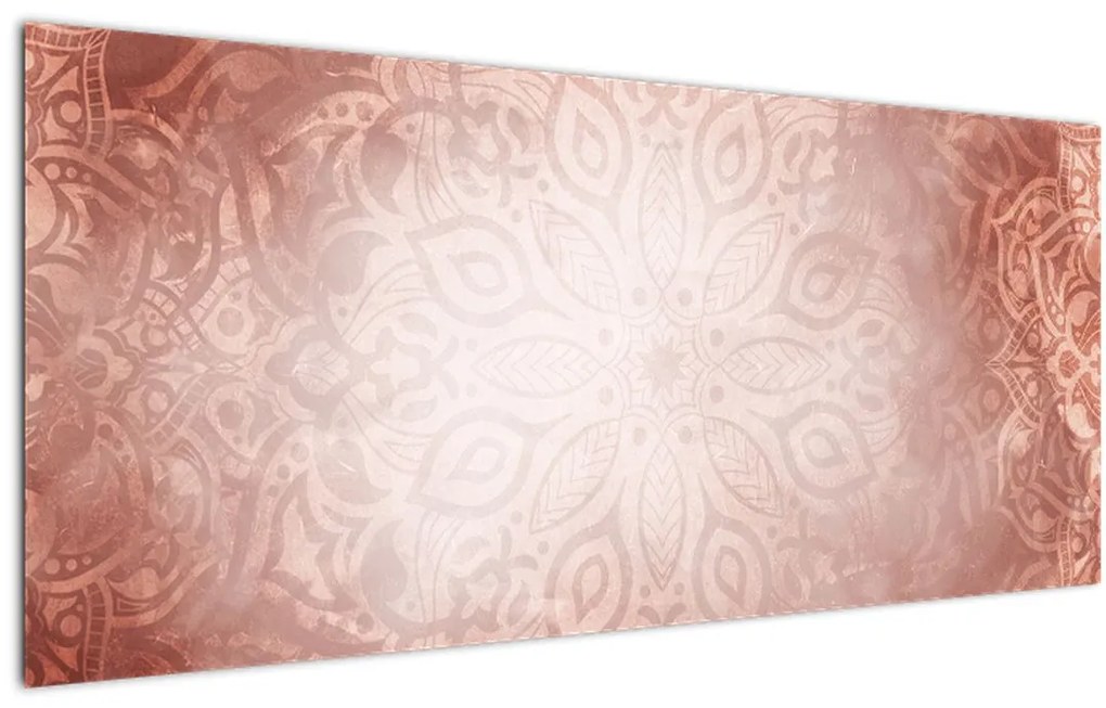 Tablou - Mandala roz (120x50 cm)