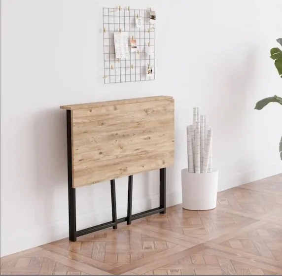 Masa  pliabil cu cadru metalic Homs  seria A660,80 x 50 x 75 cm,W007