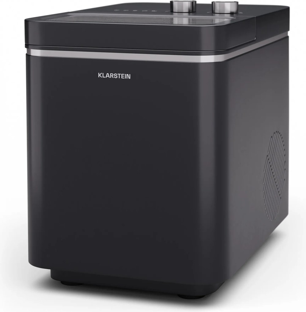 Klarstein Aparat pentru cuburi de gheata IceCraft, 2 moduri, 1,3 l apa rece, curățare automata, 12 kg/24 h