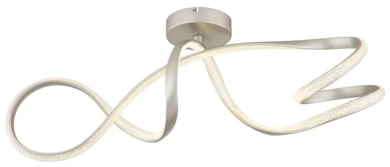 Plafoniera LED 4000K SWIRL nichel