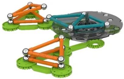 Geomag set magnetic 96 piese Mechanics Motion Magnetic Gears, 767